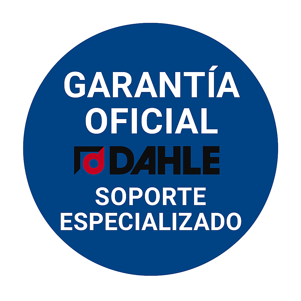 Garantía Oficial Dahle + Soporte Especializado